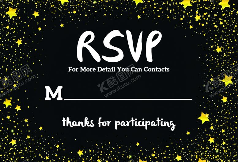 编号：32723209210730345647【酷图网】源文件下载-金色奢华婚礼邀请函设计