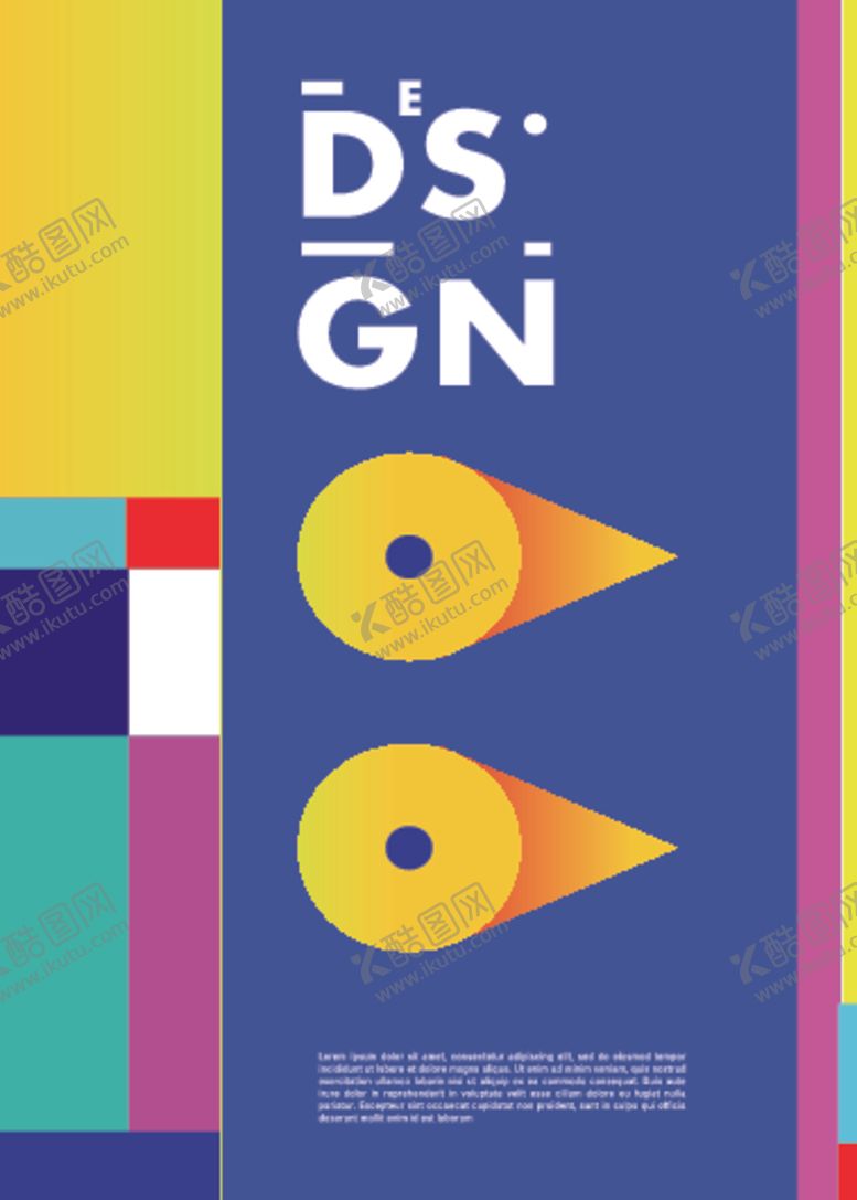 编号：21739809250614248897【酷图网】源文件下载-几何拼接创意图案