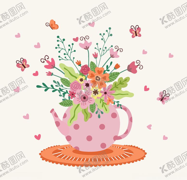 编号：44166607022317396622【酷图网】源文件下载-创意花花纹花边边框素材