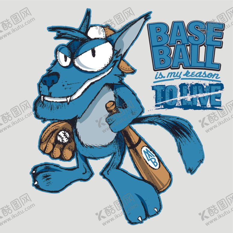 编号：35216510122313505685【酷图网】源文件下载-棒球狗