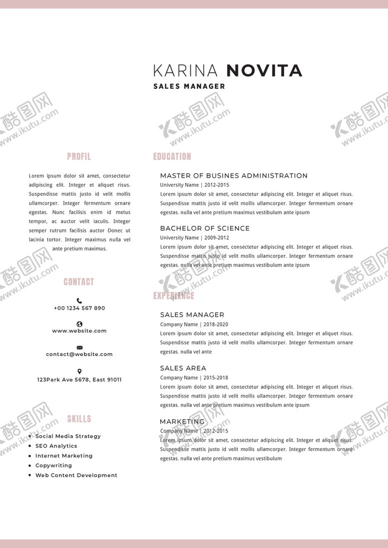 编号：50505707052342556268【酷图网】源文件下载-简历信笺