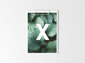 海报样机单张大展示VI智能对象