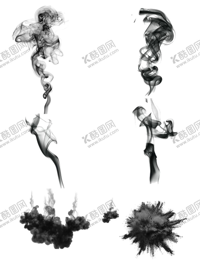 编号：87165610051758317818【酷图网】源文件下载-水墨海报素材毛笔画素材墨迹