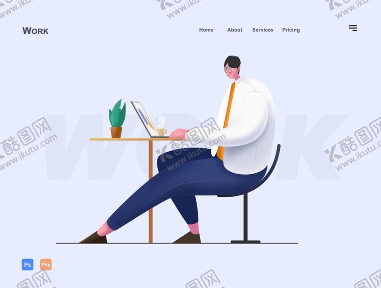 编号：47162009210336134265【酷图网】源文件下载-办公的人