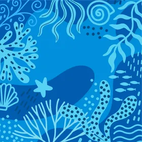海洋背景底世界相关大展板