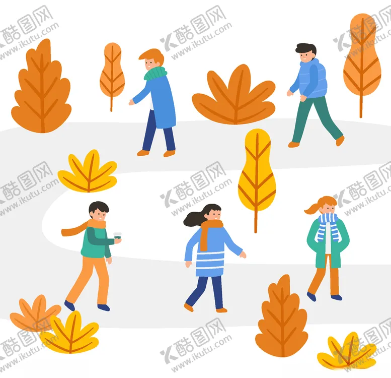 编号：25720304220658157669【酷图网】源文件下载-穿秋装的人