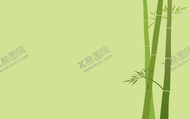 编号：50860507030557053581【酷图网】源文件下载-简笔画竹子背景