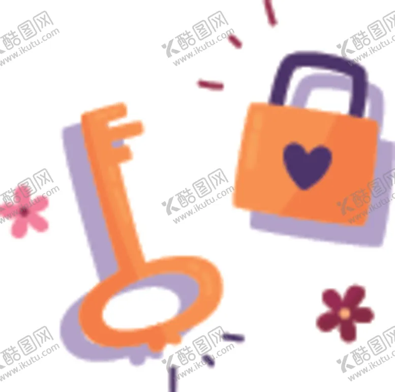 编号：81137804151602511700【酷图网】源文件下载-爱心锁