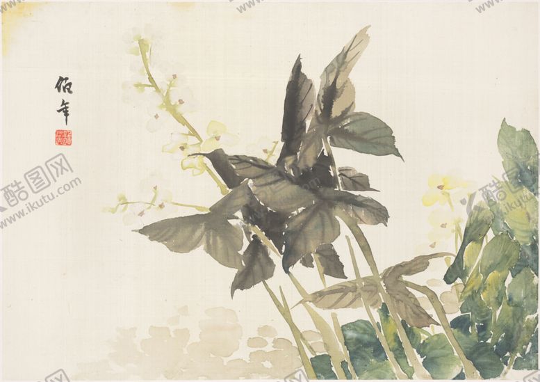 编号：14422209200223559760【酷图网】源文件下载-国画花鸟字画