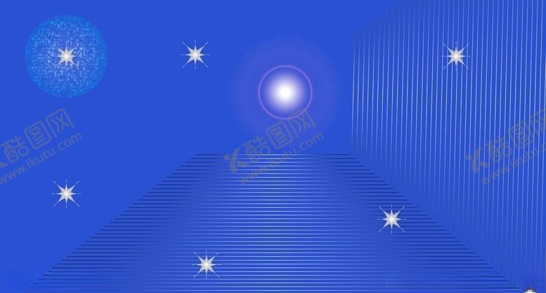编号：32491610051457102708【酷图网】源文件下载-星光照射蓝色底图素材