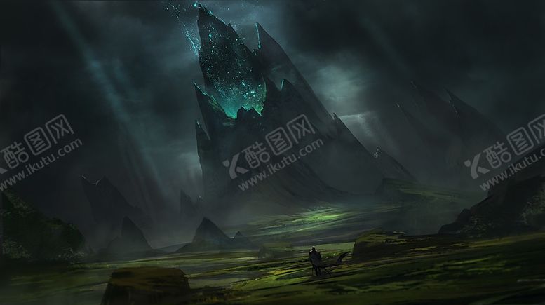 编号：99565105071049078927【酷图网】源文件下载-游戏场景风景插画