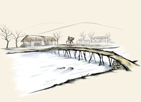 水墨画