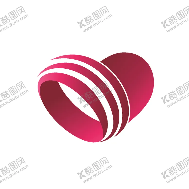 编号：62587507082315267662【酷图网】源文件下载-爱心标志