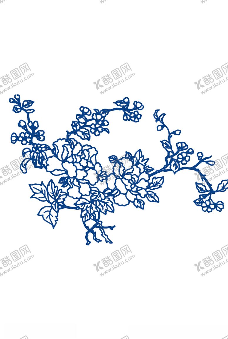 编号：70872605101835463386【酷图网】源文件下载-青花纹理