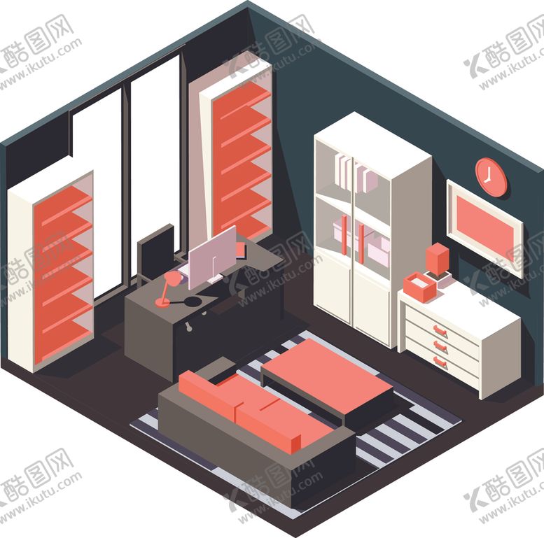 编号：89703404142134504826【酷图网】源文件下载-3D室内设计