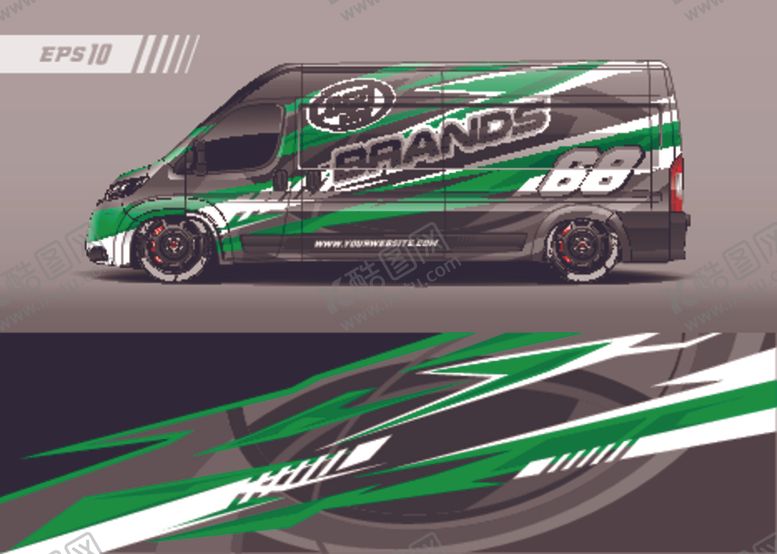 编号：86599610281500517823【酷图网】源文件下载-汽车装饰