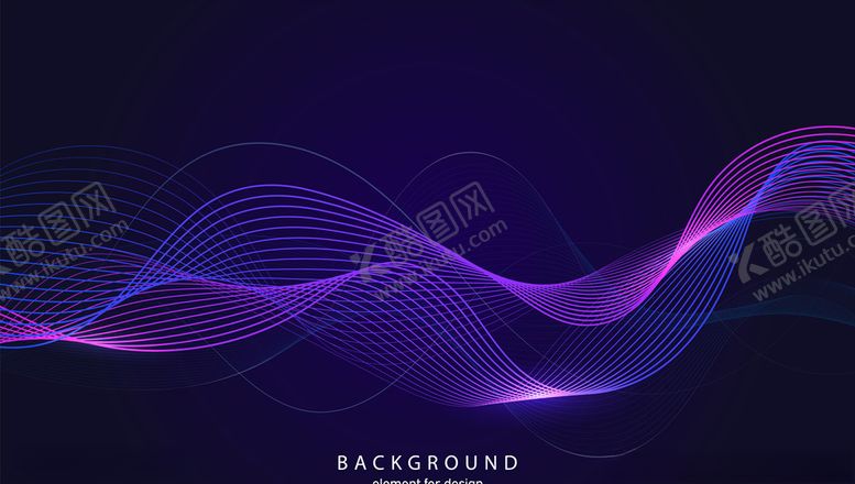 编号：53939709262059404995【酷图网】源文件下载-紫色线条背景