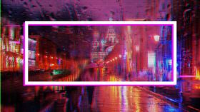 抖音素材故障风格背景