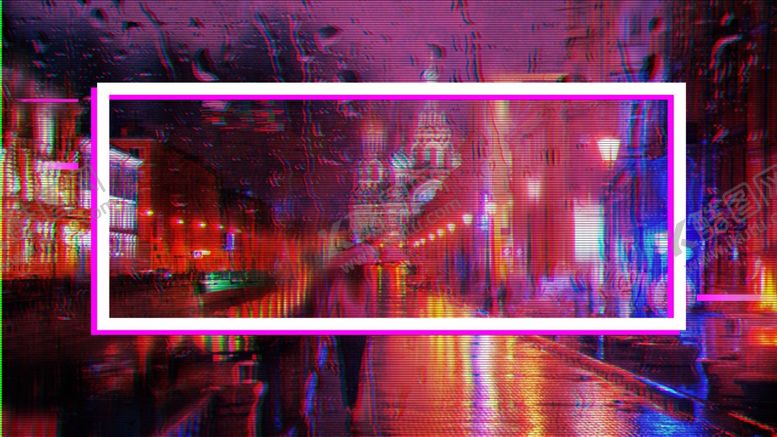 编号：64658505182252363531【酷图网】源文件下载-抖音素材故障风格背景