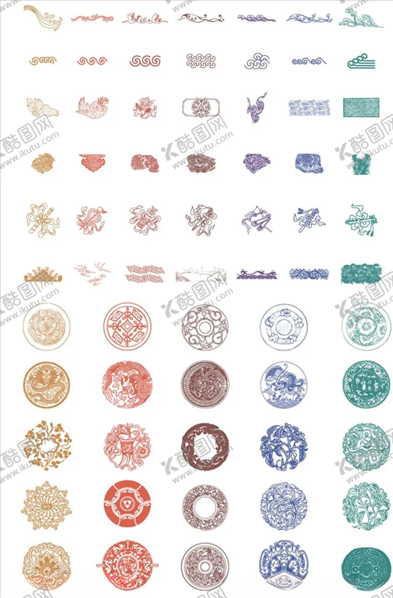 编号：16194709151051204338【酷图网】源文件下载-祥云花纹