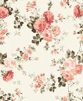 粉色花卉图案背景