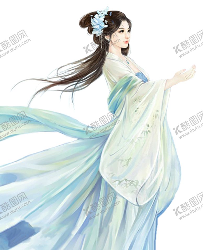 编号：42423401251615214412【酷图网】源文件下载-古风美女插画