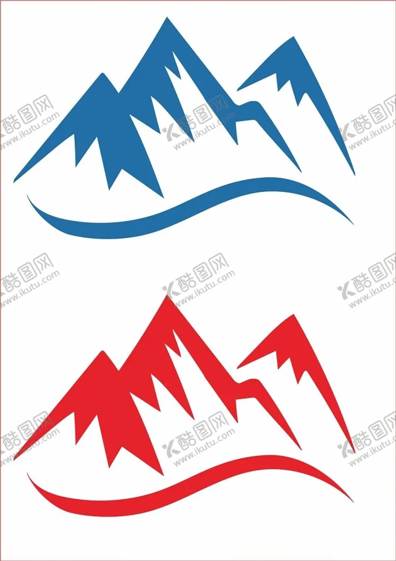 编号：88527302041639438085【酷图网】源文件下载-简约简笔山