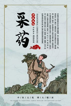 传统中医文化宣传海报