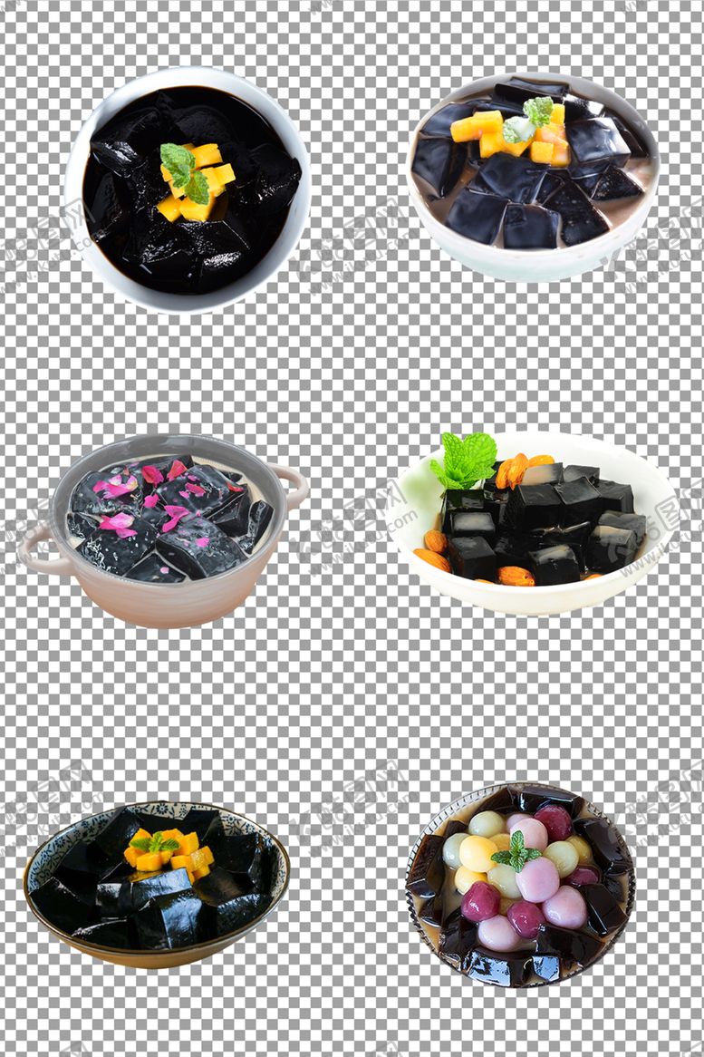 编号：96377607051629238229【酷图网】源文件下载-美味黑凉粉