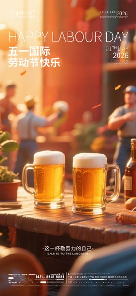 劳动节五一酒吧夜店ktv海报