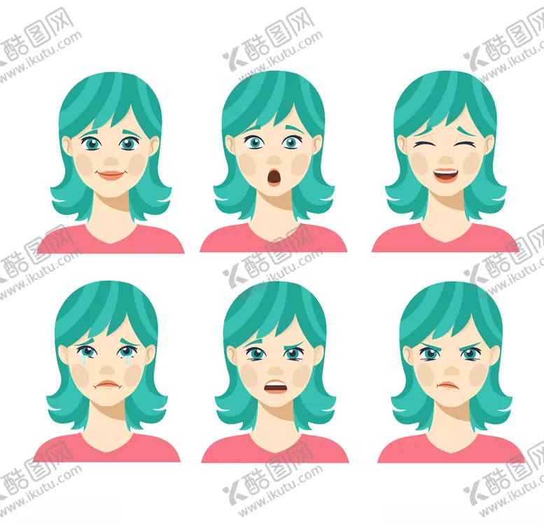 编号：69918107071825127524【酷图网】源文件下载-不同表情