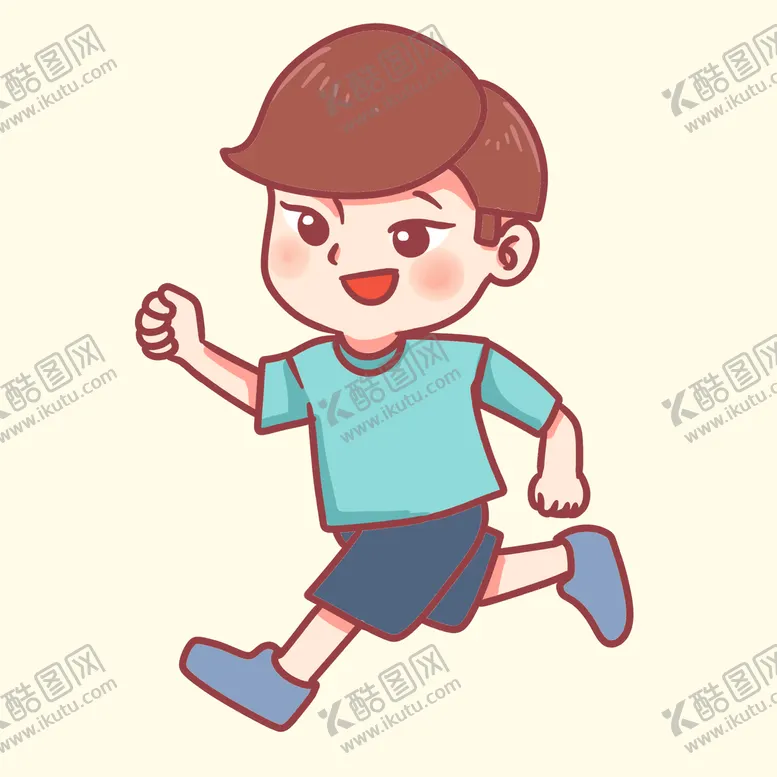 编号：29470509272358390859【酷图网】源文件下载- 男孩跑步 