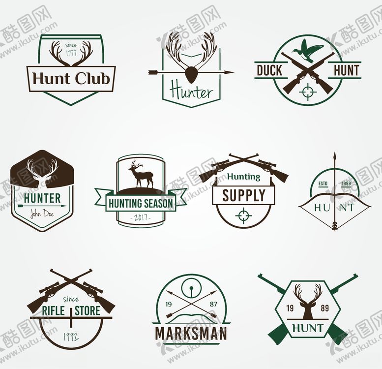 编号：35837009261833101226【酷图网】源文件下载-欧美复古图章