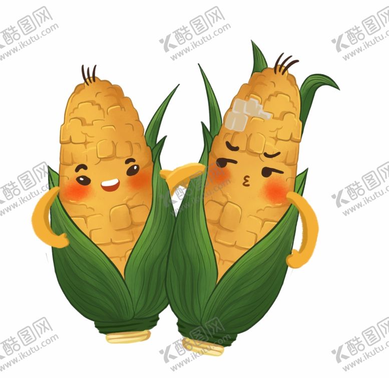 编号：66975702070902537582【酷图网】源文件下载-卡通玉米