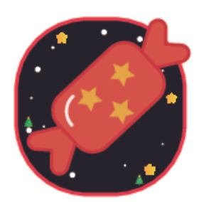 糖果圣诞雪人素材