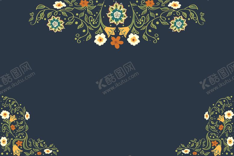 编号：68472305081103408605【酷图网】源文件下载-植物花纹