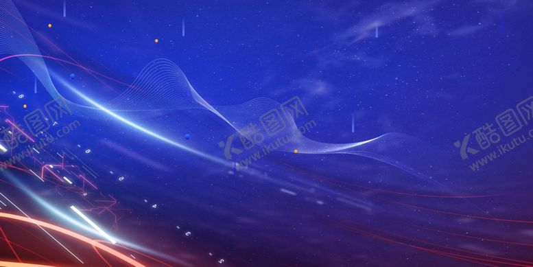 编号：96896809280859315192【酷图网】源文件下载-蓝色科技背景