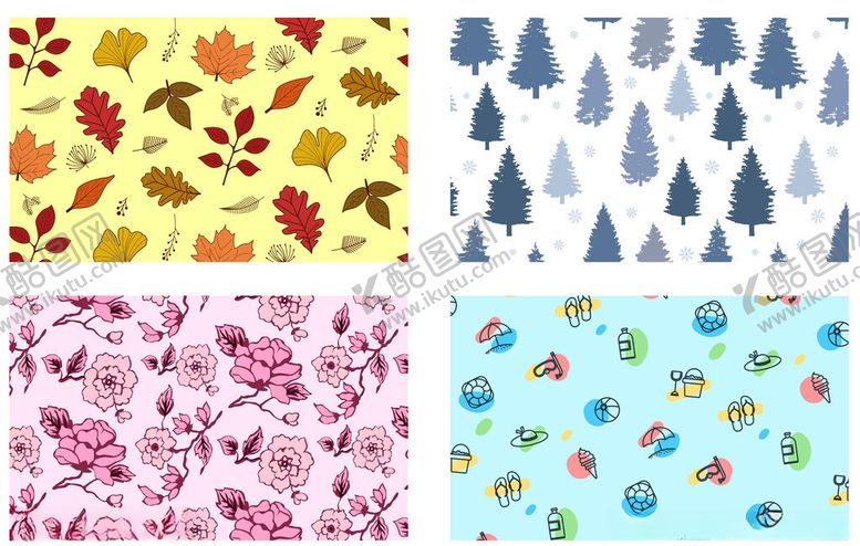 编号：65797211012347508361【酷图网】源文件下载-多彩图案集合