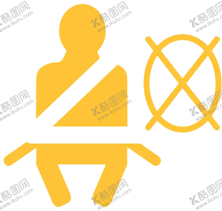 编号：22262106262009395023【酷图网】源文件下载-汽车安全标志标识图形图标素材