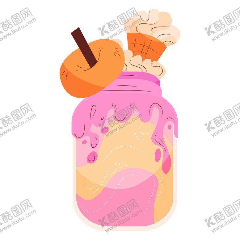 编号：38712009242125499327【酷图网】源文件下载-多彩甜点杯