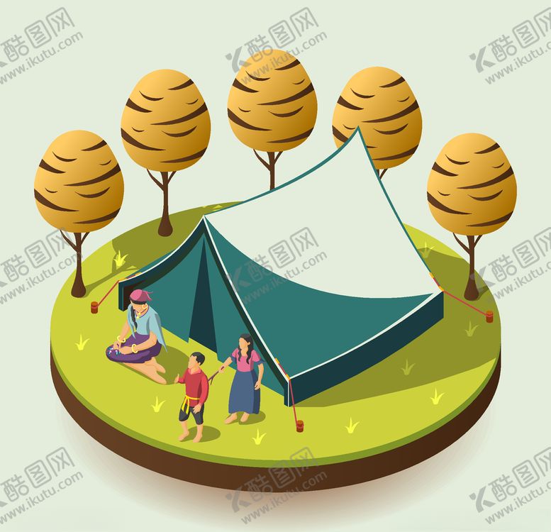 编号：23639209292110181974【酷图网】源文件下载-野营