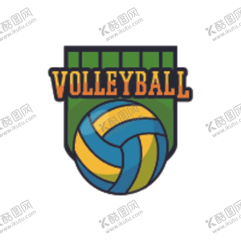 编号：60618211011318319194【酷图网】源文件下载-排球图标