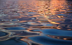 水纹摄影海湖波