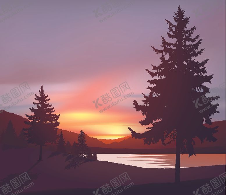 编号：16418210101129281497【酷图网】源文件下载-晚霞