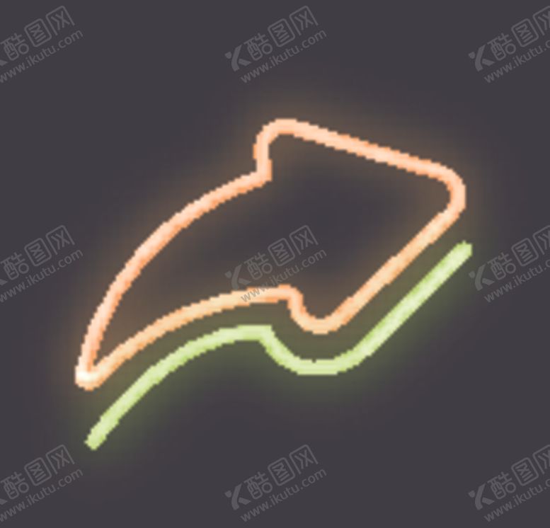 编号：24645510170136408221【酷图网】源文件下载-霓虹灯箭头