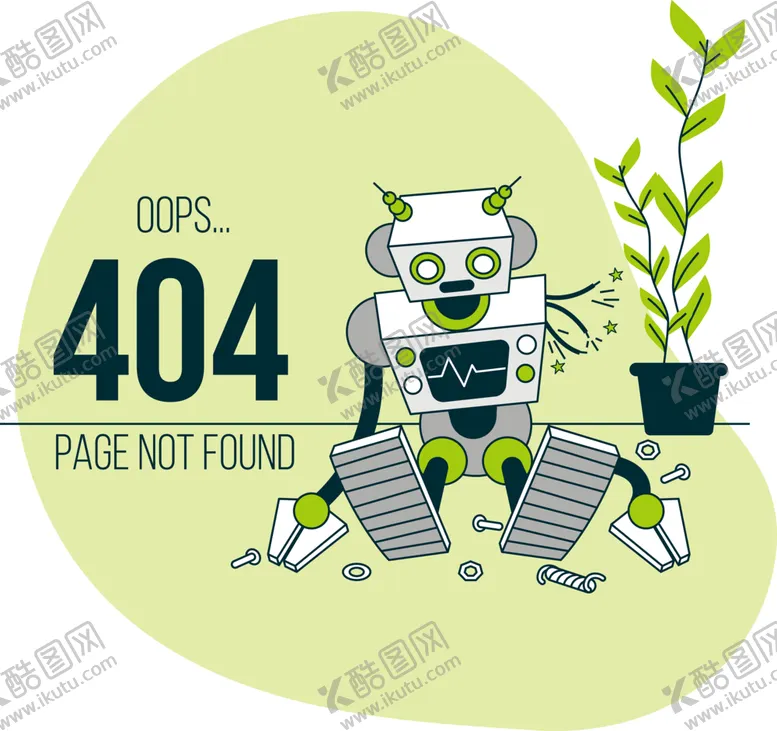 编号：21830505181204212285【酷图网】源文件下载-网络崩溃404创意海报