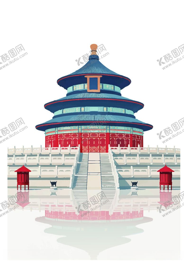 编号：45925505012021484686【酷图网】源文件下载-天坛古建筑景观