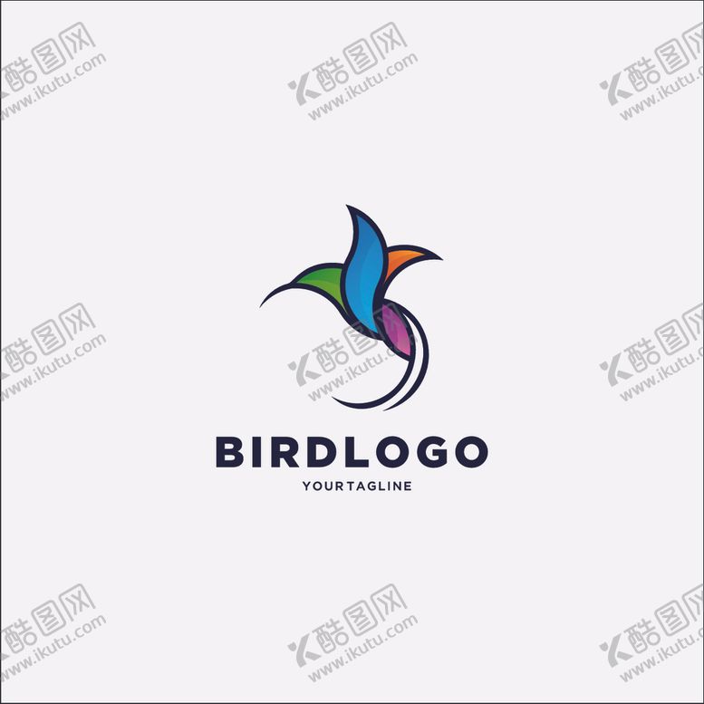 编号：63269707060143305815【酷图网】源文件下载-禽类LOGO标志