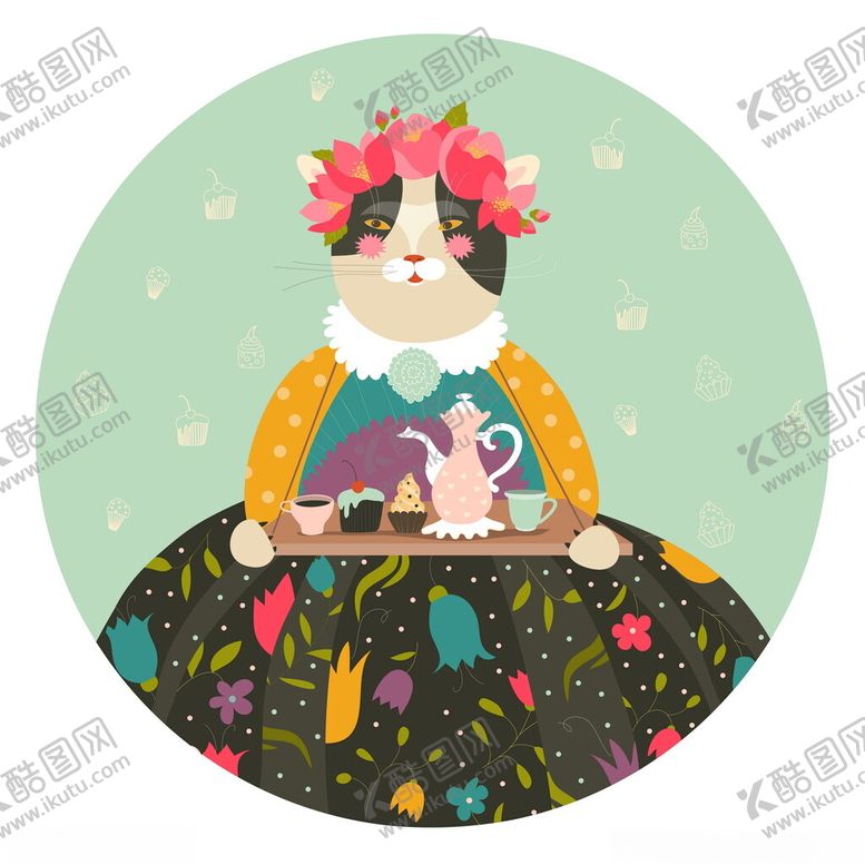 编号：19560602192016052789【酷图网】源文件下载-可爱卡通插画