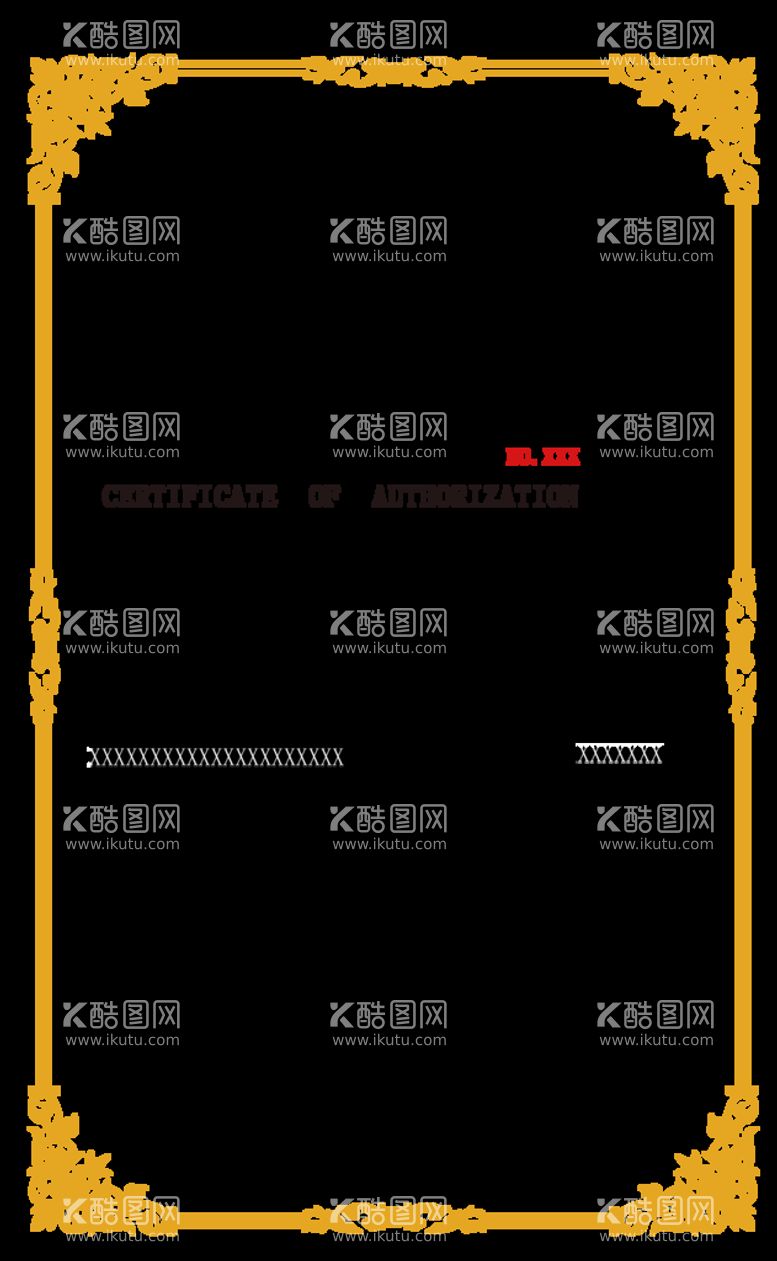 编号：19522910161104394520【酷图网】源文件下载-金属花纹欧式边框